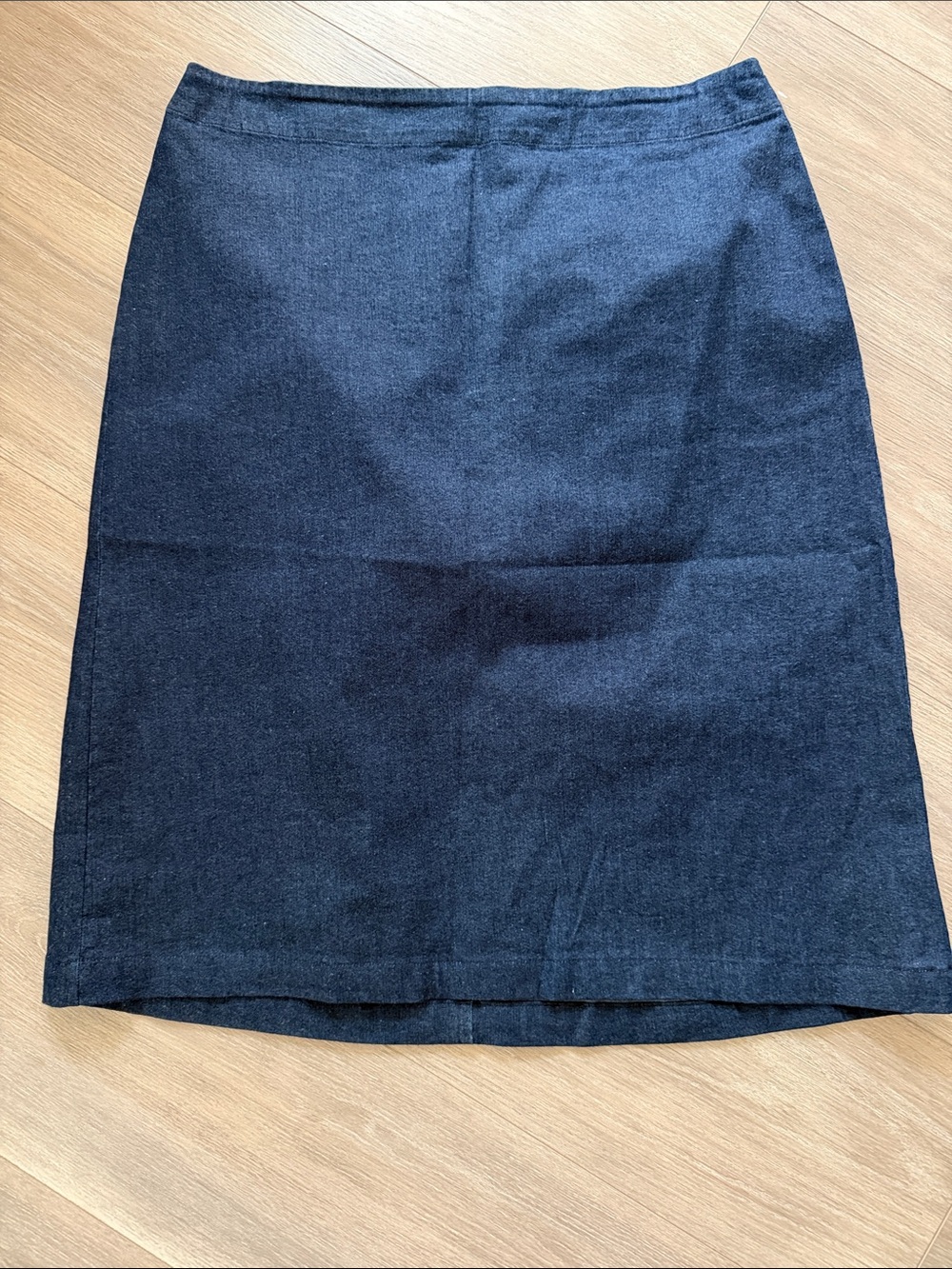 Eileen Fisher Denim Pencil Petite Medium Skirt